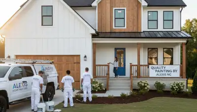 Exterior painting crew serving Charlotte, NC for house painting and home exterior refreshes