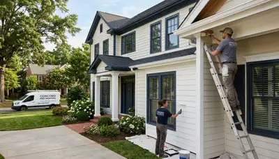 Professional exterior house painting in Charlotte NC by local painters – expert home painting services