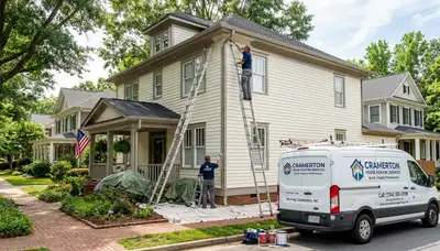 Professional exterior house painting service in Charlotte, NC by expert local painters