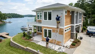 Professional exterior house painting service in Charlotte, NC by expert local painters