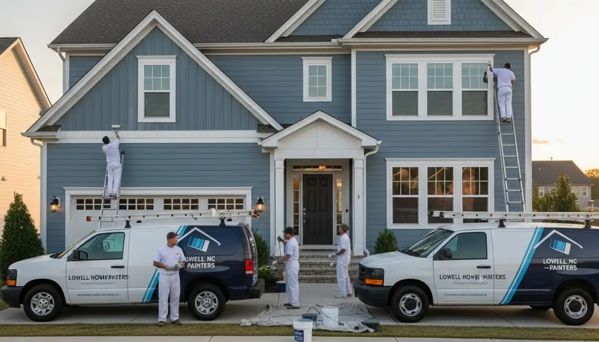 Exterior house painting service in Charlotte, NC for residential homes