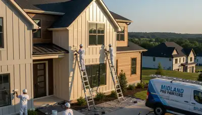 Exterior house painting service in Charlotte, NC for residential homes