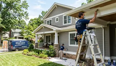 Professional exterior house painting service in Charlotte NC by expert local painters