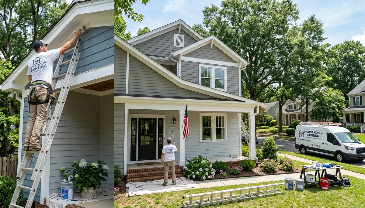 Professional exterior house painting service in Charlotte, NC by local painting experts
