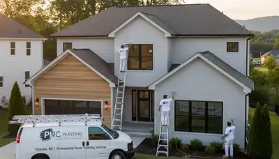 Professional exterior house painting service in Charlotte NC by local painting contractors