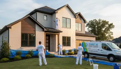 Exterior house painting services in Charlotte, NC by Exterior Painting Charlotte NC
