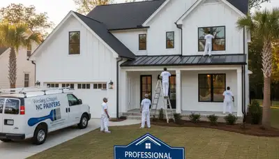 Professional exterior house painting service in Charlotte, NC for residential homes